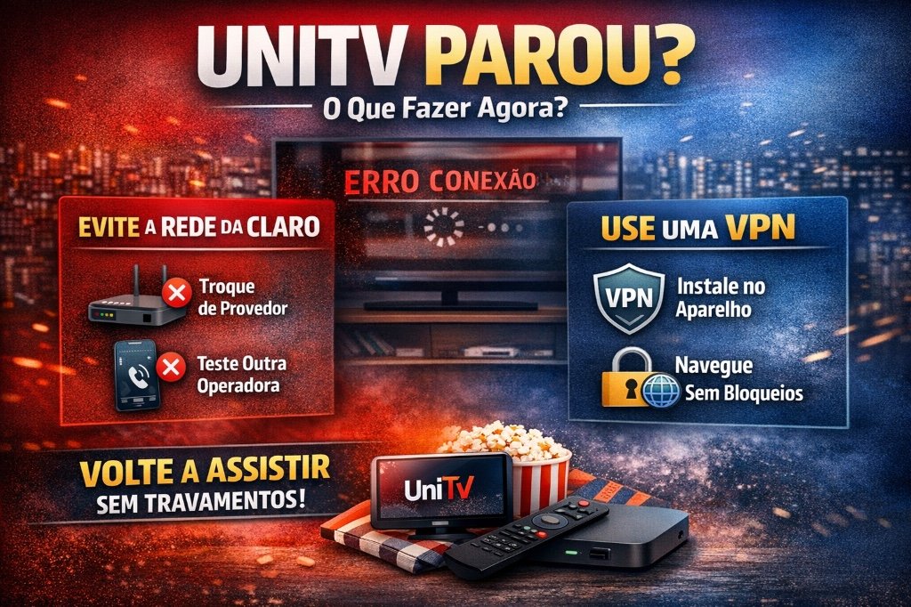 UniTV Parou? O Que Fazer? Veja Como Resolver os Principais Problemas